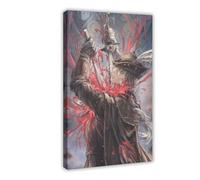 BJZKBNV Dark Souls Game Posters 2 Canvas Poster Wall Art Decor Print Picture Paintings for Living Room Bedroom Decoration 20x30inch(50x75cm)