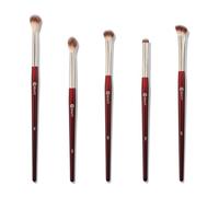 BK BEAUTY Essentials Ete Brush Set (5PC), 100% Cruelty-free, Vegan, Softest Makeup Brush Set with 5 Eye Brushes