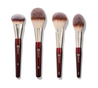 BK BEAUTY Essentials Face Brush Set (4PC), 100% Cruelty-free, Vegan, Softest Makeup Brush Set with 4 Face Brushes