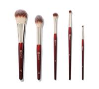 BK BEAUTY - PRECISION BRUSH COLLECTION (5PC) - Professional Makeup Brush Set for Bronzer, Blush, Contour, Powder & Eye Makeup | Premium Face Brushes for Flawless Application