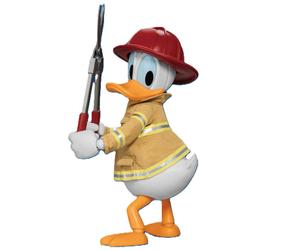 BK Dynamic Action Heroes Donald Duck Fireman Fun Detailed Character Figure