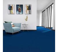 BK&MF 4PCS Commercial Carpet Tiles, 1㎡ Peel and Stick Floor Mats, Fire-Retardant Waterproof Square Carpet for Office Bedroom Living Room,A05,4PCS 50x50cm(20x20inch)