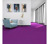 BK&MF 4PCS Commercial Carpet Tiles, 1㎡ Peel and Stick Floor Mats, Fire-Retardant Waterproof Square Carpet for Office Bedroom Living Room,A13,4PCS 50x50cm(20x20inch)