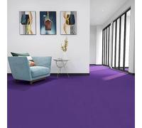 BK&MF 4PCS Commercial Carpet Tiles, 1㎡ Peel and Stick Floor Mats, Fire-Retardant Waterproof Square Carpet for Office Bedroom Living Room,A28,4PCS 50x50cm(20x20inch)