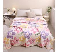 BK&MF Luxury Super Soft Fleece Blankets,Reversible Throw Blanket Warm Cozy Bed Blankets for Home Couch Outdoor Travel,B,150x200cm(59x79)