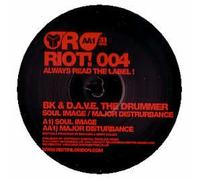 Bk Vs D.a.V.E. the Drummer - Soul Image/Major Disturbance [12" VINYL]