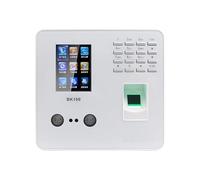BK100 Face Recognition Fingerprint Time Attendance Machine Punch Card Machine Face Recognition Password Character In Machine