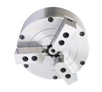 BK130SQ CNC Lathe with Three-Jaw Solid-Body Pneumatic Chuck 5-inch Travel 3.2mm