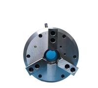 BK130TQ BK160TQ BK250TQ Praevia 3 Jaws Hollow Pneumatic Chuck for Milling Machine Pipe Thread Machine Through-Hole(BK250TQ 100hole)