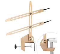 BKALEME Pottery Throwing Gauge, 2 Ways to Install, Compact Clip-on Pottery Throwing Stick, Pottery Ceramics Clay Tool for Making Repeat Forms, for Pottery Wheel & Forming Machine