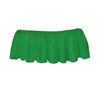 bkb Solid Ruffled Mini Crib Skirt, Green