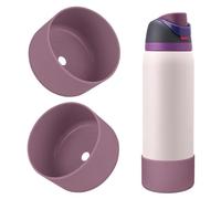 BKBY 2 Pieces Silicone Water Bottle Boat Compatible with Owala 24oz 32oz 40oz, Protective Anti-Scratch and Anti-Dent, No Noise Case for FreeSip/Twist/Flip Water Bottles