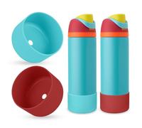 BKBY 2PCS Silicone Water Bottle Boot, Compatible with Owala 24oz 32oz 40oz, Protective Anti-Scratch & Anti-Dent No Noise Sleeve Cover for FreeSip/Twist/Flip Water Bottles