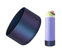 BKBY Chameleon Silicone Water Bottle Boot, Compatible with Owala 24oz 32oz 40oz, Gradient Matte Luster Cup Sleeve Bottom Cover for FreeSip, Twist, or Flip Stainless Steel Water Bottles