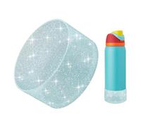 BKBY Protective Glitter Silicone Boot Compatible with Owala 24oz 32oz 40oz, Bling Cup Sleeve Bottom Bumper Cover Compatible with Owala FreeSip, Twist, or Flip Stainless Steel Water Bottles