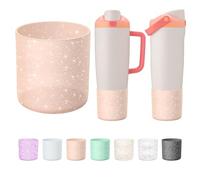 BKBY Silicone Higher Boot Compatible with Owala 30oz & 40oz FreeSip Sway Bottles & Tumblers, Large Protection Anti-Slip Bottom Cover Sleeve for Freesip Sway Tumbler and Bottle