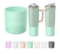 BKBY Silicone Higher Boot Compatible with Owala 30oz & 40oz FreeSip Sway Bottles & Tumblers, Large Protection Anti-Slip Bottom Cover Sleeve for Freesip Sway Tumbler and Bottle