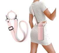 BKBY Water Bottle Strap Compatible with Owala Freesip Sway 30oz 40oz & Owala Freesip 24oz 32oz 40oz Water Bottle, Adjustable Braided Bottle Handle