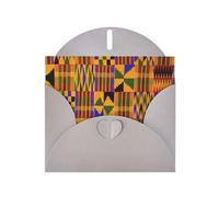 BKDODKS African Ethnic Pattern Print Greeting Card Set 4x6 Thank You Cards Versatile Xmas Cards Birthday Note Cards