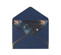 BKDODKS Constellation Star Clusters Galaxies Print Greeting Card Blank Note Cards Birthday Wedding Party Invitations Appreciation Cards