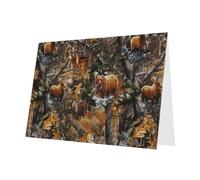 BKDODKS - Deer Elk Print Greeting Card Set, 4 x 6 inches, Versatile Christmas Cards, Birthday Note Cards