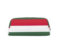 BKDODKS Flag of Hungary Print Pencil Bag Zipper Large Pencil Pouch Work Travel - Multifunctional Pencil Case