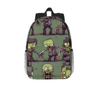 BKDODKS Many Zombie Print Unisex Backpack Adults - Water-Resistant Backpack Hiking Work Travel And More, Black, One Size