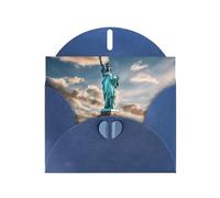BKDODKS Statue Of Liberty In Nyc Print Greeting Card Set 4x6 Thank You Cards Versatile Xmas Cards Birthday Note Cards