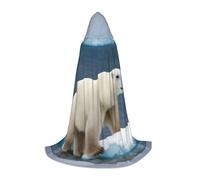 BKDODKS - Unisex Hooded Cape with Polar Bear Print for Cosplay, Gothic, Renaissance and More