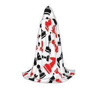 BKDODKS - Unisex hooded cloak for cosplay, gothic, renaissance and more