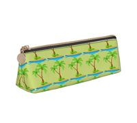 Bkdogkt 3D Palm Print Simple Pencil Case Triangular Pen Pouch Makeup Tools Art Daily Necessary, White, One Size, White, One Size