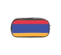 Bkdogkt Armenia Flag Pencil Case Transparent Pencil Case Pen Holder Office Stationery