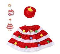 BKGBQAOW Porch Goose Outfits, Polyester Fabric, Easy to Put on and Take Off, Adds Festive Atmosphere, with Colorful Ball Decorations, Home Decor, Gifts