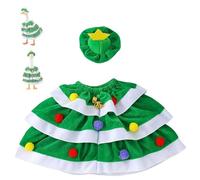 BKGBQAOW Porch Goose Outfits, Polyester Fabric, Easy to Put on and Take Off, Adds Festive Atmosphere, with Colorful Ball Decorations, Home Decor, Gifts