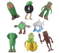 BKGBQAOW Tralalero Tralala Desk Decor, Tung Tung Tung Sahur Toys, Small in Size, can Be Placed On Bookshelves, Headboards, and Other Places as Collectibles or Gifts