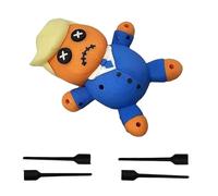 BKGBQAOW Voodoo Stress Doll, 3d Printed Voodoo Doll with A Pin, Prank Stress Relief Tabletop Toy, Release Stress, Vent Emotions, Fun Gifts For Friends and Colleagues