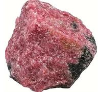 BKGWCSOR 100-110g 3-5pcs Rhodonite Raw Stones Quartz Garden Aquarium Specimens Spiritual Wicca Crystals Gift