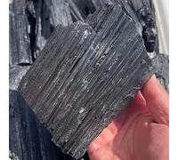 BKGWCSOR 1pc 160-200g Big Size high Black Tourmaline Stone raw for Home Decor