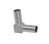 BKGWCSOR 4mm 6mm 8mm 10mm 12mm 13mm 14mm 16mm 19mm Hose Tee Y L Type Cross 3 4 Way Elbow 304 Stainless Steel Pipe Fitting Connector(50mm)