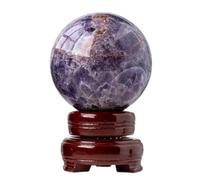 BKGWCSOR Amethyst Crystal Ball | Sphere| Decor | Sculpture Figurine Gemstone | Divination,7-7.5cm