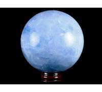 BKGWCSOR Blue Calcite Quartz Sphere Crystal Ball Ornaments (Size : 300-400g)
