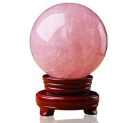 BKGWCSOR Decor Photography Ball Crystal Ornaments Town House Lucky Love Juggling,80mm
