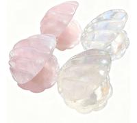 BKGWCSOR Display Stand Crystal Material for Sphere Quartz Ball Holder Base for Stone Decoration Pedestals Office Desktop,White,6cm