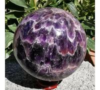 BKGWCSOR Dreamy Amethyst Sphere Quartz Crystal Ball Ornaments (Size : 150-200g)