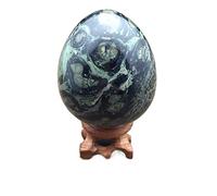 BKGWCSOR Peacock Eye Egg Polished Quartz Crystal Specimens