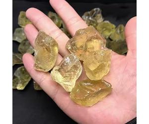 BKGWCSOR Raw Crystal Citrine Stone Rough Gemstones Ornament 500g