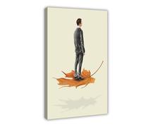 BKHJSASU Imagine You're A Leaf Canvas Poster Wall Art Decor Print Picture Paintings for Living Room Bedroom Decoration 16x24inch(40x60cm)