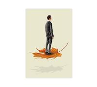 BKHJSASU Imagine You're A Leaf Canvas Poster Wall Art Decor Print Picture Paintings for Living Room Bedroom Decoration 16x24inch(40x60cm)