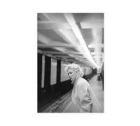 BKHJSASU Marilyn Monroe Model Poster Canvas Poster Bedroom Decor Landscape Office Room Decor Gift 16x24inch(40x60cm)