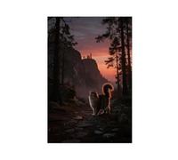 BKHJSASU Persian Cat in The Sunset (4) Canvas Poster Wall Art Decor Print Picture Paintings for Living Room Bedroom Decoration 12x18inch(30x45cm)